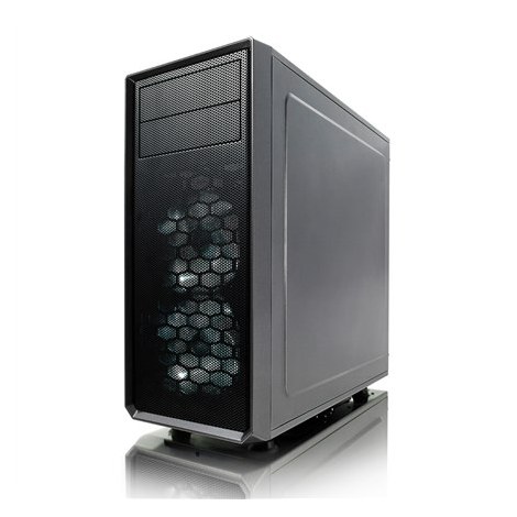 Fractal Design | Focus G | FD-CA-FOCUS-GY-W | Side window | Left side panel - Tempered Glass | Gray | ATX | Power supply include - 6